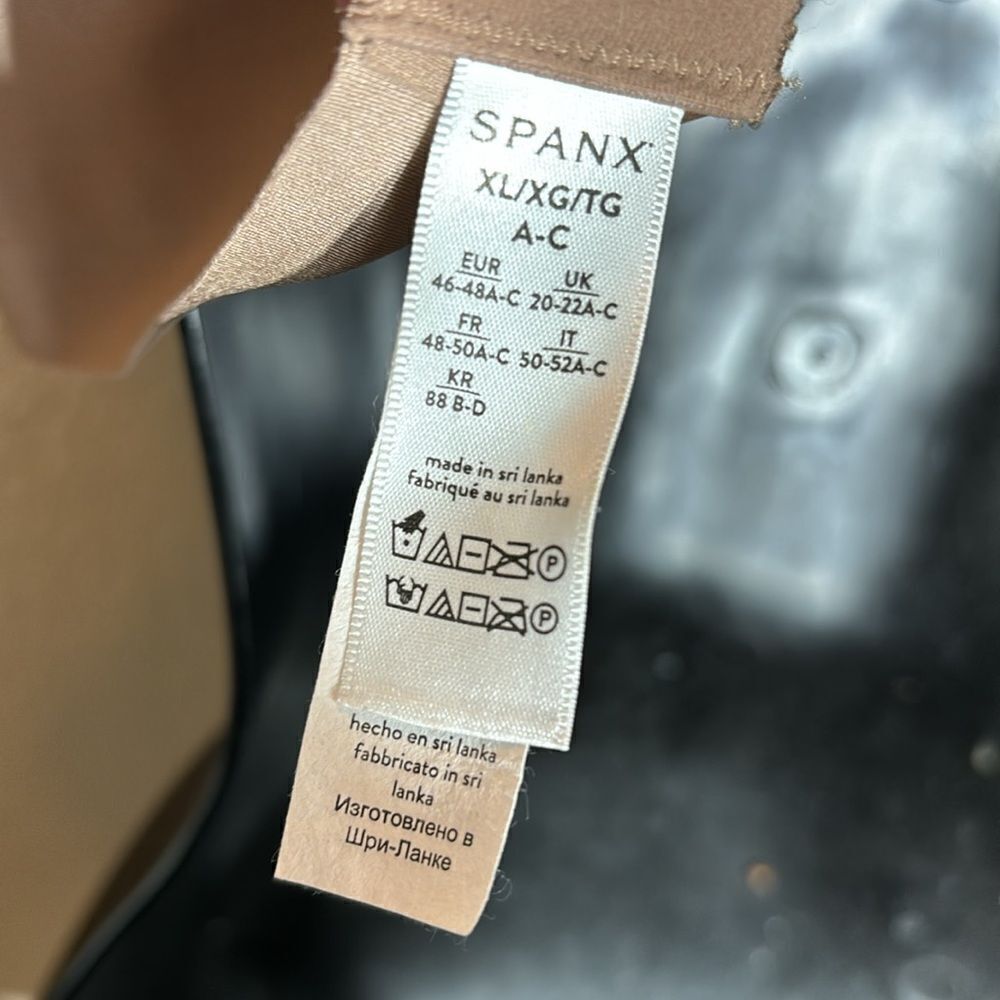 Spanx sheer flex fit to you bra cafe au lait XL A-C - Picture 5 of 7